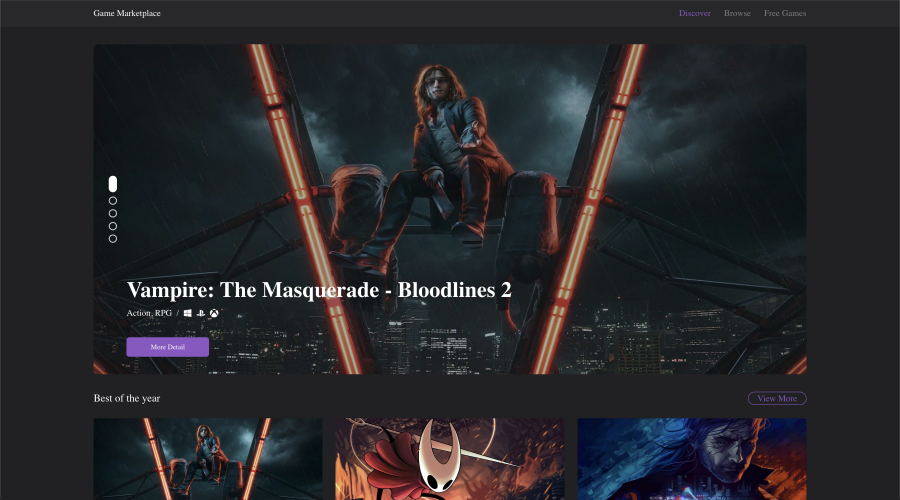 Game Marketplace