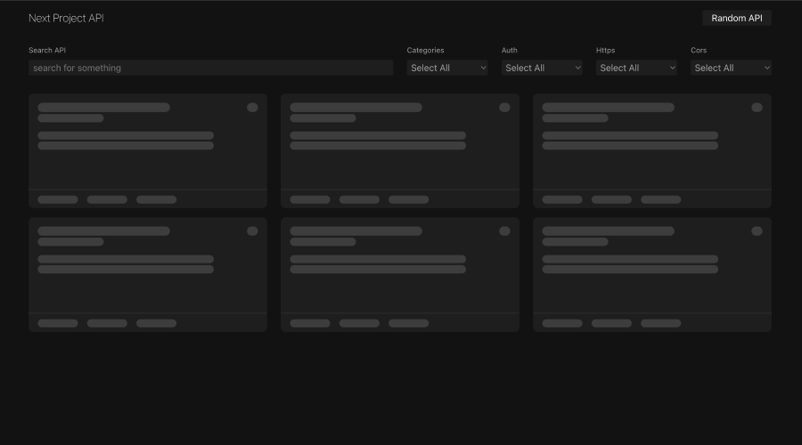 Next Project Api
